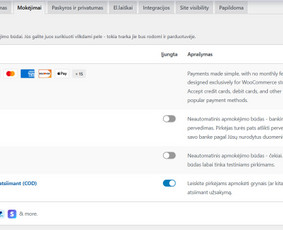 Profesionalios svetainės Jūsų verslui – greitai ir patikimai - Mokėjimo sistemų pajungimas - 1 Mokėjimo sistemų pajungimas - Profesionalios svetainės Jūsų verslui – greitai ir patikimai - 1