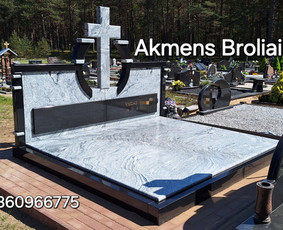 Paminklai. Uždangos. Antkapiai. Stalviršiai. Laiptai. / MB Akmens Broliai / Darbų pavyzdys ID 3653615