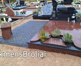 Paminklai. Uždangos. Antkapiai. Stalviršiai. Laiptai. / MB Akmens Broliai / Darbų pavyzdys ID 3653633
