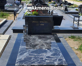Paminklai. Uždangos. Antkapiai. Stalviršiai. Laiptai. / MB Akmens Broliai / Darbų pavyzdys ID 3653635