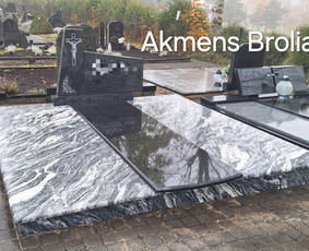 Paminklai. Uždangos. Antkapiai. Stalviršiai. Laiptai. / MB Akmens Broliai / Darbų pavyzdys ID 3653643