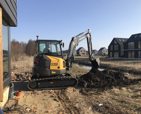 Kasimo darbai.kanalizacija, lietus, drenažas - Žemės kasimas, lyginimas - 4 Žemės kasimas, lyginimas - Kasimo darbai.kanalizacija, lietus, drenažas - 4