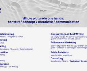 Socialinių tinklų komunikacijos strategijos kūrimas - Marketingas  Komunikacija  Konsultavimas - 1