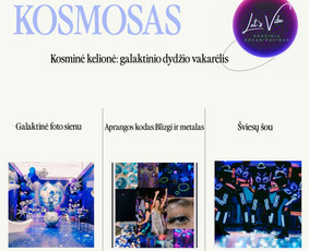 Renginių Organizavimas ir Koordinavimas / Let's Vibe – Renginių Organizavimas ir... / Darbų pavyzdys ID 3657853