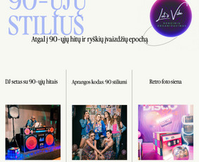 Renginių Organizavimas ir Koordinavimas / Let's Vibe – Renginių Organizavimas ir... / Darbų pavyzdys ID 3657855