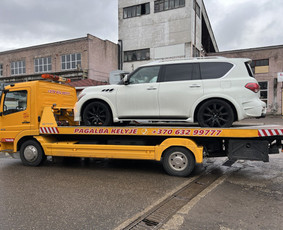 Transportas - Technine pagalba kelyje - Tralas Vilniuje - 4