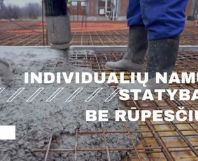 Individualių namų statybos įmonė - Statybos darbai - 1 Statybos darbai - Individualių namų statybos įmonė - 1