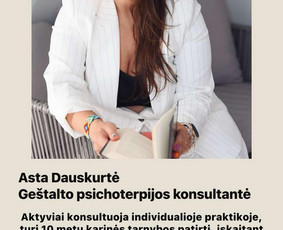 Psichoterapinis konsultavimas / Geštalto terapija - Geštalto terapija - 1 Geštalto terapija - Psichoterapinis konsultavimas / Geštalto terapija - 1