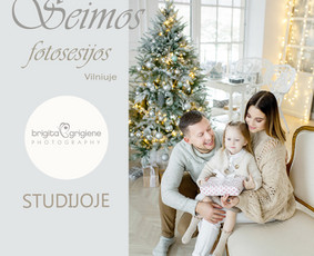 Vaiko, šeimos, kalėdinė fotosesija, fotostudija Vilniuje / Brigita Grigiene Photography / Darbų pavyzdys ID 741011