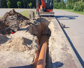 Tinklų įrengimas uždaru būdu, kryptinio gręžimo paslaugos / MB HD Drilling / Darbų pavyzdys ID 3662679