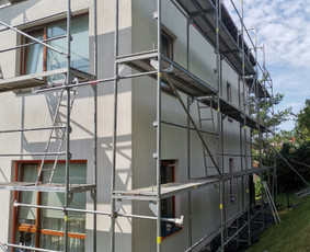 Fasado dažymas, apdaila, dekoratyvinio tinko purškimas / MB / Darbų pavyzdys ID 3663097