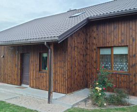 Karkasiniai namai,pirtys,garazai, fasadas, terasos, stogai. / Povilas / Darbų pavyzdys ID 3665097