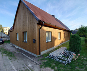 Karkasiniai namai,pirtys,garazai, fasadas, terasos, stogai. / Povilas / Darbų pavyzdys ID 3665133