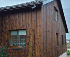 Karkasiniai namai,pirtys,garazai, fasadas, terasos, stogai. / Povilas / Darbų pavyzdys ID 3665095
