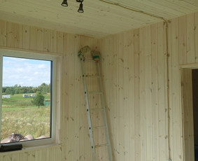 Karkasiniai namai,pirtys,garazai, fasadas, terasos, stogai. / Povilas / Darbų pavyzdys ID 3665083