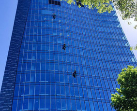 Langų valymas aukštyje - Pramoninis alpinistas, Aukštalipis - 3