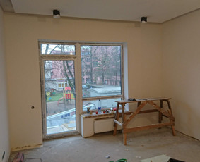 Sienų glaistymas - Apdailos darbai, meistras į namus - 2