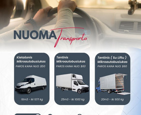 Keleivinis / Krovininis Mikroautobusiukas - Nuoma / Mikroautobusų nuoma / Darbų pavyzdys ID 3667563