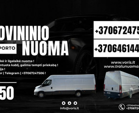 Keleivinis / Krovininis Mikroautobusiukas - Nuoma / Mikroautobusų nuoma / Darbų pavyzdys ID 3667593