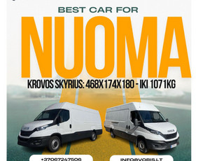 Keleivinis / Krovininis Mikroautobusiukas - Nuoma / Mikroautobusų nuoma / Darbų pavyzdys ID 3667609