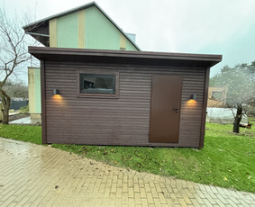 Sandeliukai, Terasos ,Garazai kiti Karkasiniai Statiniai. / Egio darbai / Darbų pavyzdys ID 3667861