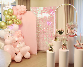 Krikštynų dekoravimas - Švenčių dekoravimas ,dekoracijų nuoma,šampano staliukas - 3