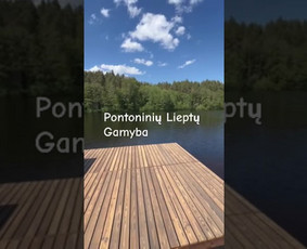 Pontoniniai Lieptai ir Pontonai – Gamyba, Montavimas / Arnoldas Zaveckas / Darbų pavyzdys ID 3669641