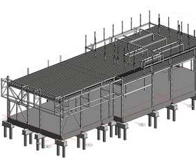 Konstruktorius - konstrukcijų projektavimas / Konstrukcijų planas, MB / Darbų pavyzdys ID 3670347