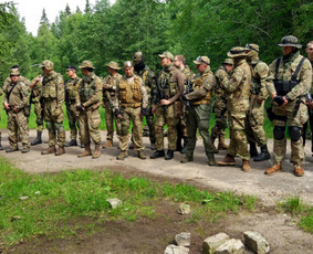 Renginiai, šventės - Originalus karinis bernvakaris / mergvakaris miške - 2