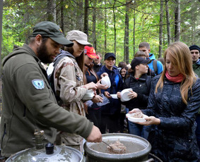Renginiai, šventės - Originalus karinis bernvakaris / mergvakaris miške - 4
