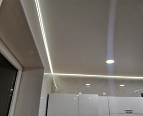 Įtempiamos kokybiškos lubos su garantija / Įtempiamos lubos Lubų Asai / Darbų pavyzdys ID 3671323