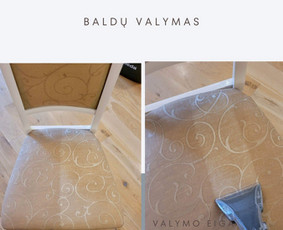 Baldų valymas - Generalinis namų valymas/paruošimas pardavimui bei nuomai - 3