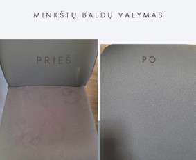 Baldų valymas - Generalinis namų valymas/paruošimas pardavimui bei nuomai - 1