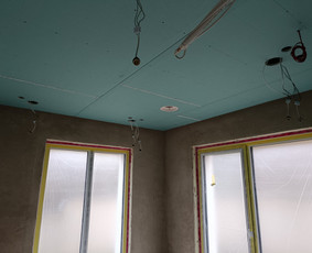 Pakabinamų lubų montavimas - Gipso kartono/apdailos darbai, perdangos/stogo šiltinimas - 4