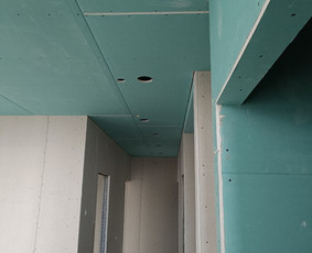 Pakabinamų lubų montavimas - Gipso kartono/apdailos darbai, perdangos/stogo šiltinimas - 2