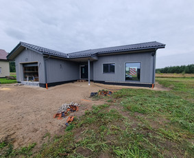 Karkasinių namų statyba - Stogų dengimas, karkasinių pastatų statyba - 1