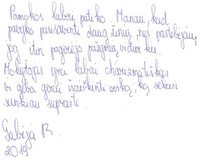 Matematika - skubus ruošimas egaminams / Tomas / Darbų pavyzdys ID 745229