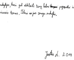 Matematika - skubus ruošimas egaminams / Tomas / Darbų pavyzdys ID 745231