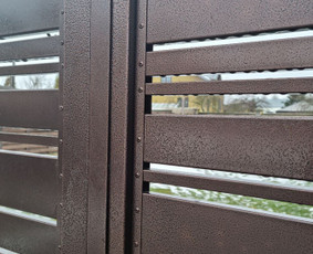 Metalinių tvorų, kiemo vartų gamyba / Juosteela MB / Darbų pavyzdys ID 3673159