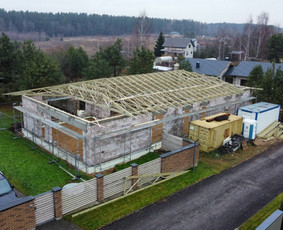 Stogu dengimas / Invidualių namu statyba / MB AVStogai / Darbų pavyzdys ID 3673797