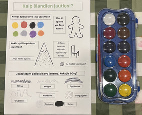 Dailės terapija - Meno terapijos užsiėmimai - 3 Meno terapijos užsiėmimai - Dailės terapija - 3