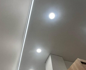 Įtempiamos lubos, montavimas - Įtempiamos lubos vidurio Lietuvoje 10eu/m2 - 3