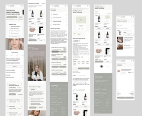 Ui/ux / web ir grafikos dizainas (vestuvių pakvietimai) / Evelina Remenčiūtė / Darbų pavyzdys ID 3674499