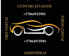 Keleivių pervežimas - Keleivių pervežimas lengvuoju automobiliu iki 6 asmenų - 1