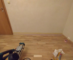 Sienų tinkavimas, vidaus apdailos darbai - Laminato klojimas - 1 Laminato klojimas - Sienų tinkavimas, vidaus apdailos darbai - 1