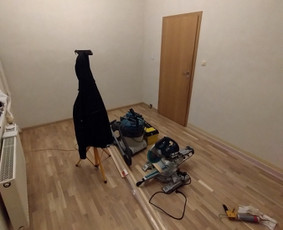 Sienų tinkavimas, vidaus apdailos darbai - Laminato klojimas - 2 Laminato klojimas - Sienų tinkavimas, vidaus apdailos darbai - 2