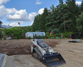 Mini Cat ekskavatoriaus / Mini Bobcat Mt100 paslaugos - Drenažo įrengimas - 2 Drenažo įrengimas - Mini Cat ekskavatoriaus / Mini Bobcat Mt100 paslaugos - 2