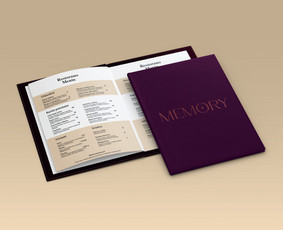 Kavinių ir restoranų meniu maketavimas - Smulkūs maketavimo darbai, logotipai, vizualinis identitetas - 1