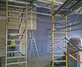 Gipso kartono montavimas - Viskas iš medžio,gipso ir netik - 3