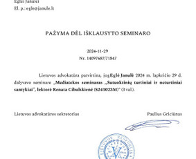 Advokatė Eglė Janulė - Teisinės paslaugos - 2 Teisinės paslaugos - Advokatė Eglė Janulė - 2